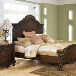 Millennium® By Ashley North Shore - Dark Ultimate Best In Class California Panel Bed Beds
