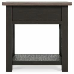 Ashley Furniture Tyler - Black / Gray - Chair Side End Table
