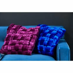 Best Sale ✨ Moe's Home Collection Pj Velvet Pillow Royal Blue Accessories 💯 7 Moe's Home Collection Pj Velvet Pillow Royal Blue Accessories