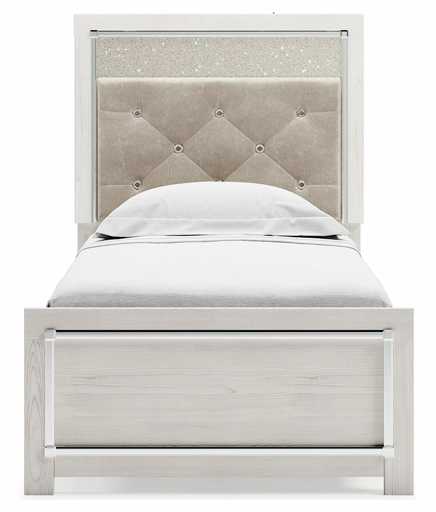 Deals ❤️ Signature Design By Ashley® Altyra - White - Panel Bed 🤩 4 Signature Design By Ashley® Altyra - White - Panel Bed