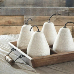 Ashley Furniture Table Decor Brendy - Antique White/brown - Accessory Set (5/cn)