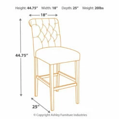 Top 10 ⌛ Ashley Furniture Tripton - Best In Class - Upholstered Barstool (2/CN) 🔥 30 Ashley Furniture Tripton - Best In Class - Upholstered Barstool (2/CN)