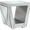 Ashley Furniture Fanmory - Silver Finish - Square End Table