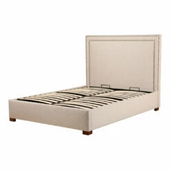 Moe's Home Collection Kenzo Storage Bed King Ecru Beds