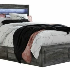 Signature Design By Ashley® Baystorm - Gray - Panel Bed Beds