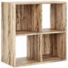 Ashley Furniture Piperton - Natural - Cube Organizer
