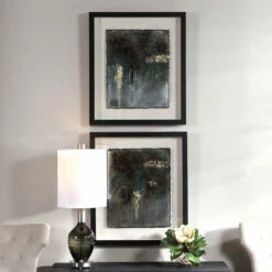 Accessories Uttermost Rustic Patina Framed Prints, Set/2