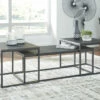 Ashley Furniture Tables Yarlow - Black - Occasional Table Set (3/cn)