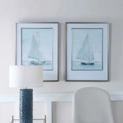 Uttermost Seafaring Framed Prints, S/2