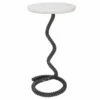 Tables Uttermost Lasso White Drink Table