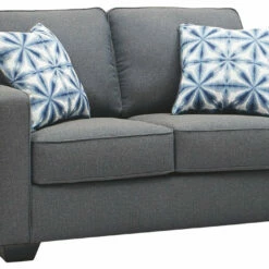 Ashley Furniture Kiessel - Steel - Loveseat Loveseats