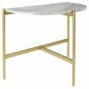 Ashley Furniture Tables Wynora - White/gold - Chair Side End Table