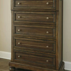 Signature Design By Ashley® Flynnter - Ultimate Best In Class Dresser, Mirror, Panel Bed Bedroom Sets