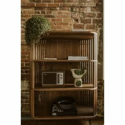 Moe's Home Collection Bookcases Henrich Bookshelf Natural Oil