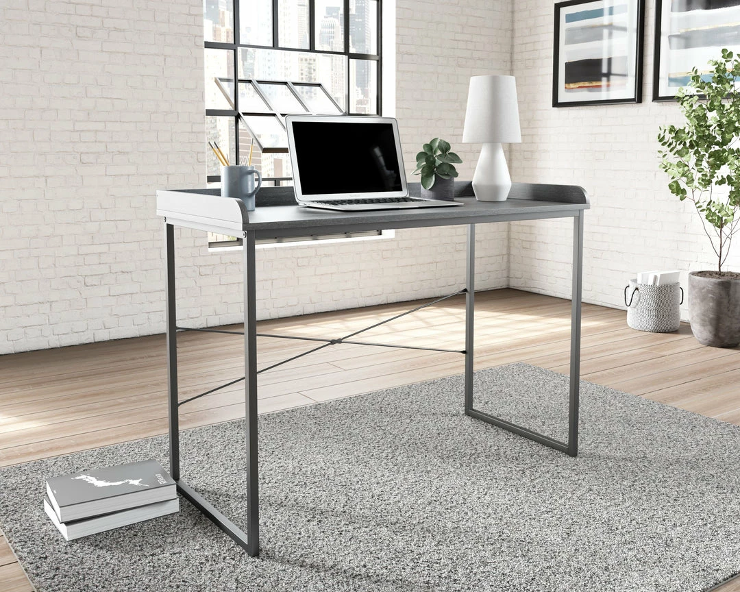 Buy โ๏ธ Ashley Furniture Yarlow - Black - Home Office Desk - Crossback Desks ๐ 10 Ashley Furniture Yarlow - Black - Home Office Desk - Crossback Desks