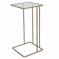 Tables Uttermost Cadmus Gold Accent Table