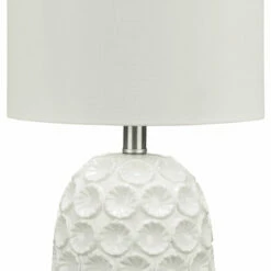 Ashley Furniture Moorbank - White - Ceramic Table Lamp (1/cn) Accessories