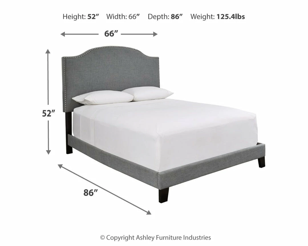 Buy 👍 Ashley Furniture Adelloni - Upholstered Panel Bed Beds 🧨 7 Ashley Furniture Adelloni - Upholstered Panel Bed Beds