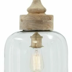 Ashley Furniture Faiz - Transparent - Glass Pendant Light (1/cn) Accessories