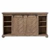 TV Stands Uttermost Primalia Barn Door Media Console