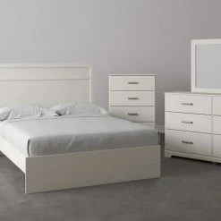 Signature Design By Ashley® Stelsie - White - Full Panel Bed