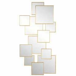 Accessories Uttermost Soren Copper Squares Mirror