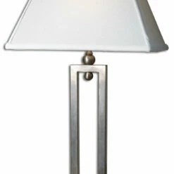 Uttermost Conrad Silver Table Lamp
