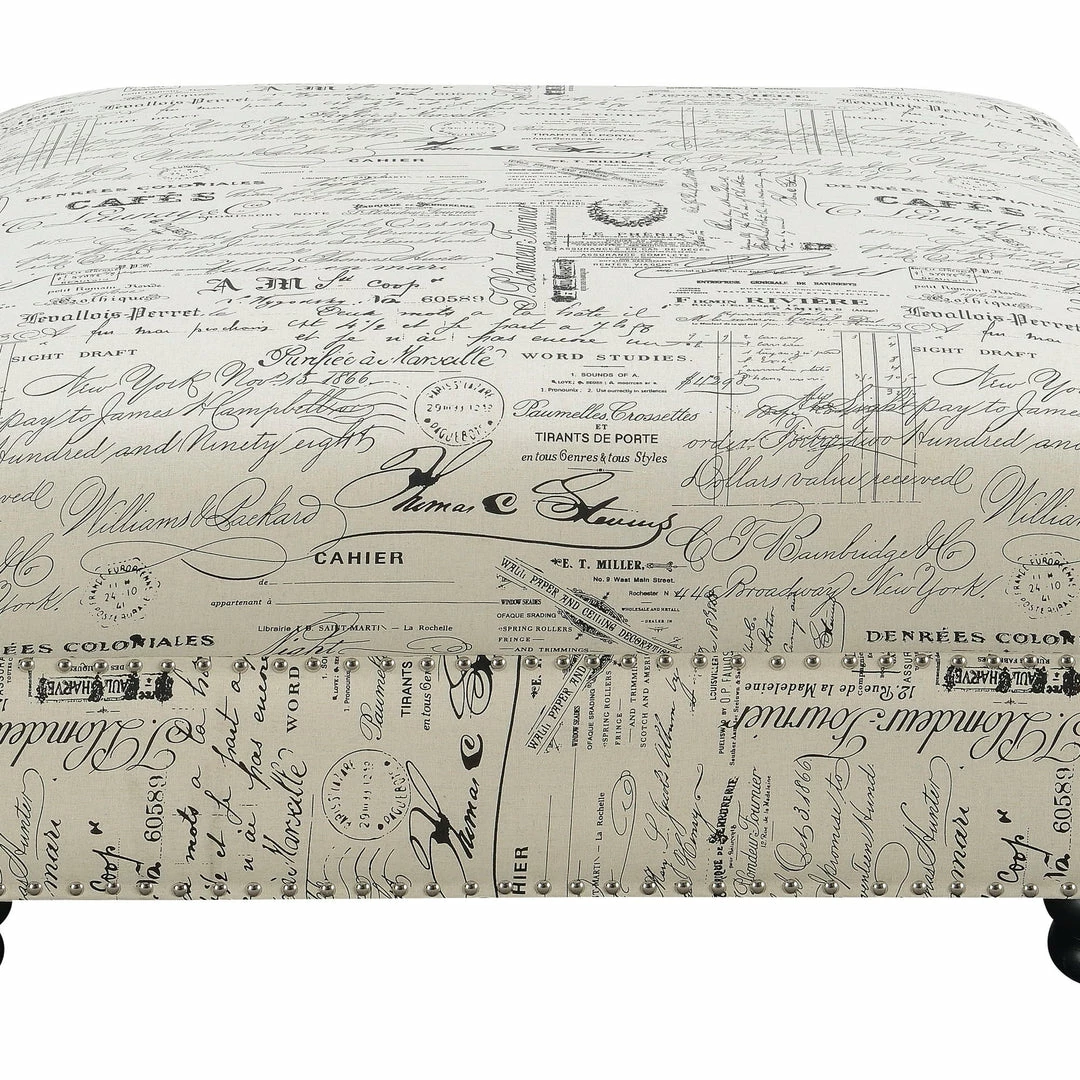 Discount 🎁 Emerald Home Ottomans Hutton II Tufted Ottoman, Ivory 😉 7 Emerald Home Ottomans Hutton II Tufted Ottoman, Ivory