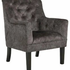 Ashley Furniture Drakelle - Charcoal Gray - Accent Chair Chairs