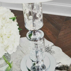 Budget 🧨 Ashley Furniture Laramae - Chrome Finish - Metal Table Lamp (1/cn) ✨ 7 Ashley Furniture Laramae - Chrome Finish - Metal Table Lamp (1/cn)