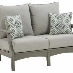Signature Design By Ashley® Loveseats Visola - Gray - Loveseat W/cushion