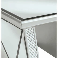 Ashley Furniture Fanmory - Silver Finish - Square End Table