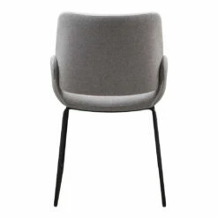 Moe's Home Collection Lisboa Dining Chair Light Grey Chairs