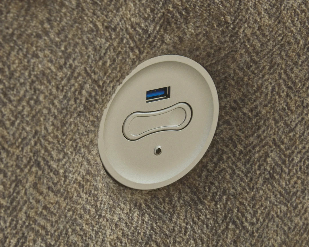 Hot Sale 🥰 Ashley Furniture Burkner - Mocha - Reclining Power Sofa 🧨 9 Ashley Furniture Burkner - Mocha - Reclining Power Sofa