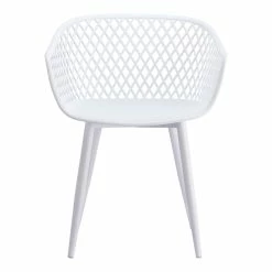 Moe's Home Collection Piazza Outdoor Chair White-m2