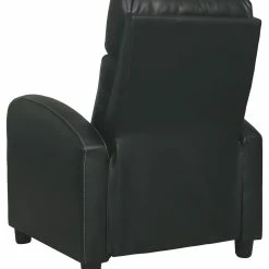Ashley Furniture Reclining Furniture Declo - Black - Low Leg Recliner