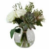 Promo ๐งจ Uttermost Belmonte Floral Bouquet & Vase ๐ฅ 2 Uttermost Belmonte Floral Bouquet & Vase