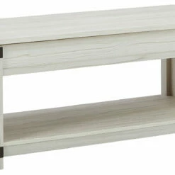 Ashley Furniture Bayflynn - Whitewash - Rect Lift Top Cocktail Table