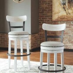 Ashley Furniture Stools Valebeck - Ultimate Best In Class UPH Swivel Barstool (1/CN)
