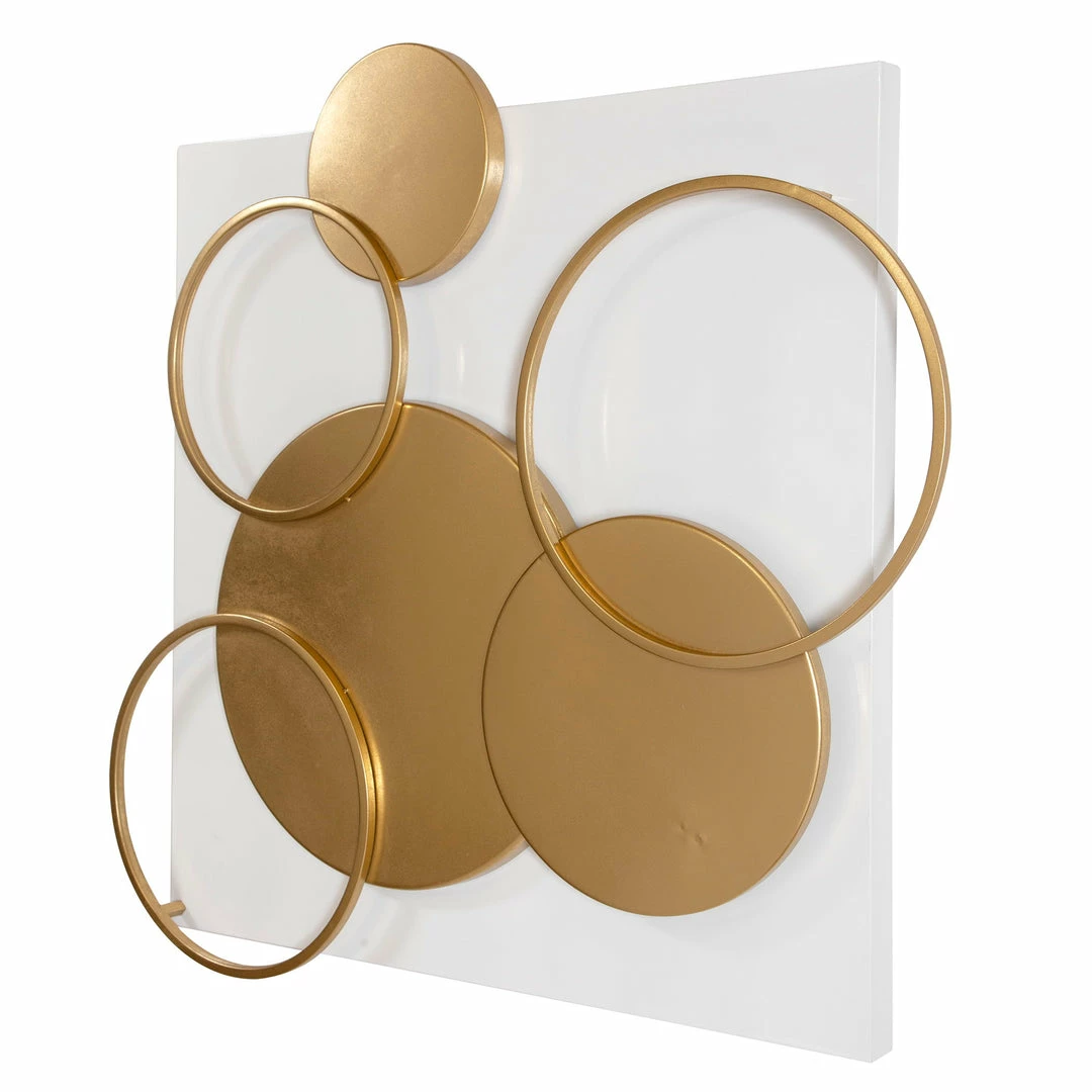 Deals ๐ Uttermost Adagio Golden Disk Wall Art Accessories โ 5 Uttermost Adagio Golden Disk Wall Art Accessories