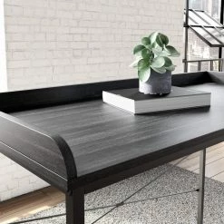 Buy โ๏ธ Ashley Furniture Yarlow - Black - Home Office Desk - Crossback Desks ๐ 19 Ashley Furniture Yarlow - Black - Home Office Desk - Crossback Desks