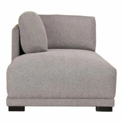 Moe's Home Collection Romeo Chaise Left Grey