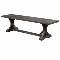 Emerald Home Paladin Bench, Rustic Gray