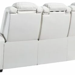 Signature Design By Ashley® Party PWR REC Sofa With ADJ Headrest