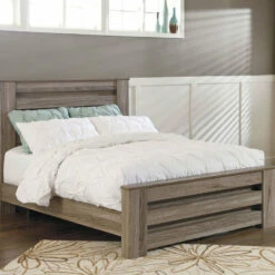 New 👏 Signature Design By Ashley® Zelen - Warm Gray - 👗 Dresser, Mirror, / Panel Headboard 🎁 9 Signature Design By Ashley® Zelen - Warm Gray - Dresser, Mirror, / Panel Headboard