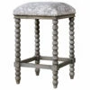 Best Sale ๐ Uttermost Estes Faux Cow Hide Counter Stool Stools โค๏ธ 2 Uttermost Estes Faux Cow Hide Counter Stool Stools