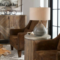 Uttermost Batova Smoke Gray Lamp Accessories