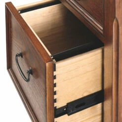 Ashley Furniture Woodboro - Dark Brown - Media End Table