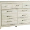 Ashley Furniture Bellaby - Attractive - Dresser, Mirror