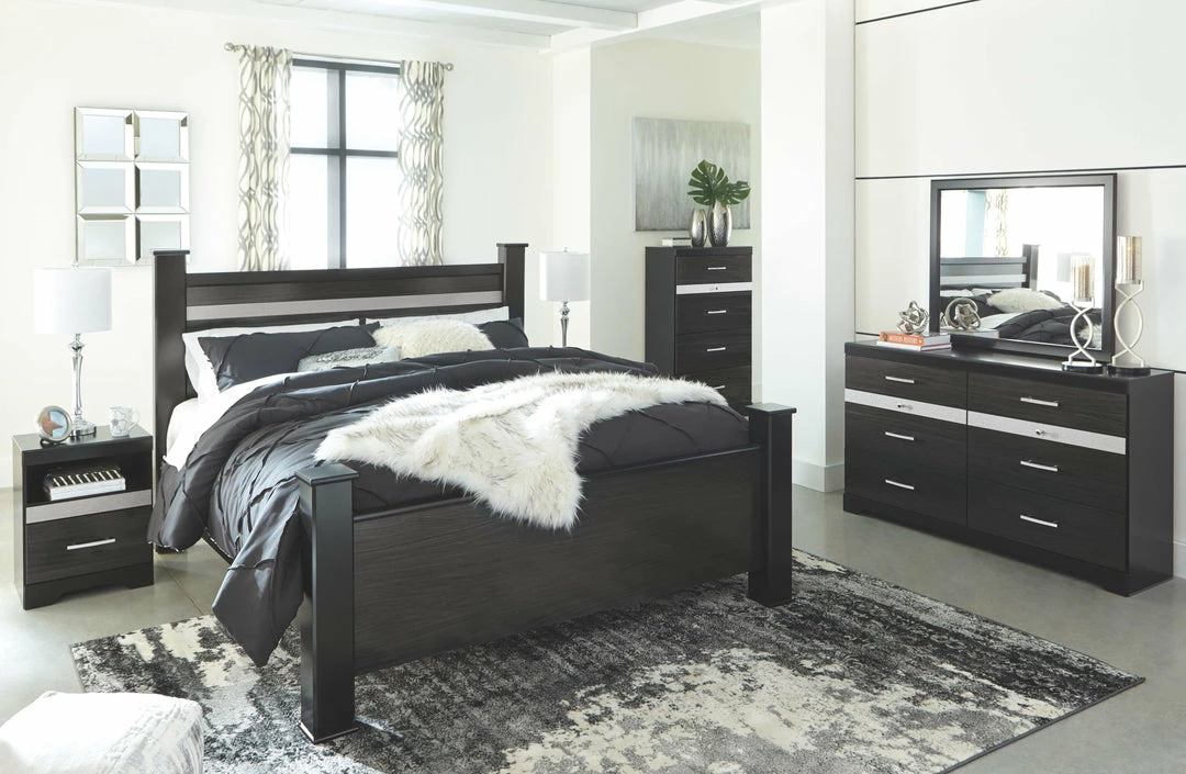 New ๐ Ashley Furniture Nightstands Starberry - Black - One Drawer Night Stand ๐ 6 Ashley Furniture Nightstands Starberry - Black - One Drawer Night Stand